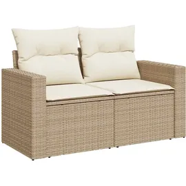 vidaXL Garten-Lounge-Set 5-tlg. beige