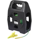 VOLTCRAFT EML-50 Erdungsmessleitung 50m Grün auf Spindel CAT III 1000V Kunststofffaser für hohe Zugfestigkeit