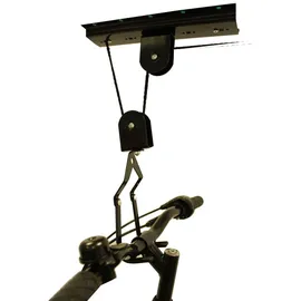 Hi Fahrradlift Fahrradgarage Metall schwarz, Tragkraft 20 kg