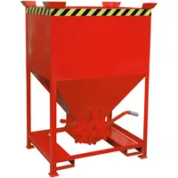 Bauer Südlohn Silobehälter SG 600, lackiert, Feuerrot