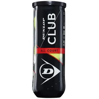 Dunlop Club All Court - 3-pack Tennis Balls