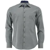 OS-TRACHTEN Herren-Langarmhemd, Slim Fit, dunkelgrün, 41/42
