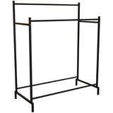 VCM Garderobenständer Labol L Schwarz