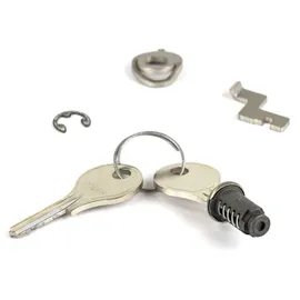 Racktime Schloss Secure It Sidebag Adapter silber