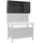 guedeaktivbank Wandschrank Stahl 1190 mm schwarz