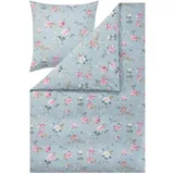 Estella Feinflanell Bettwäsche Corvara taube