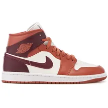 Jordan Nike Wmns Air Jordan 1 Mid Code BQ6472-200, Bordeauxweiß, 39 EU - 39 EU