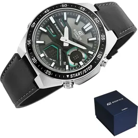 Casio Edifice EFV-C110 Leder 46,9 mm EFV-C110L-1AV