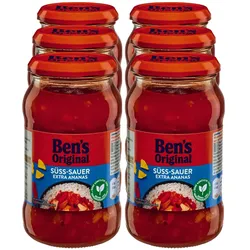 Ben's Original Süß-Sauer Sauce Ananas 400 g, 6er Pack