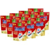 Somat Gold Spülmaschinen Tabs (8x49 Tabs), Geschirrspül Tabs für strahlend sauberes Geschirr auch bei niedrigen Temperaturen, Extra-Kraft gegen Eingebranntes