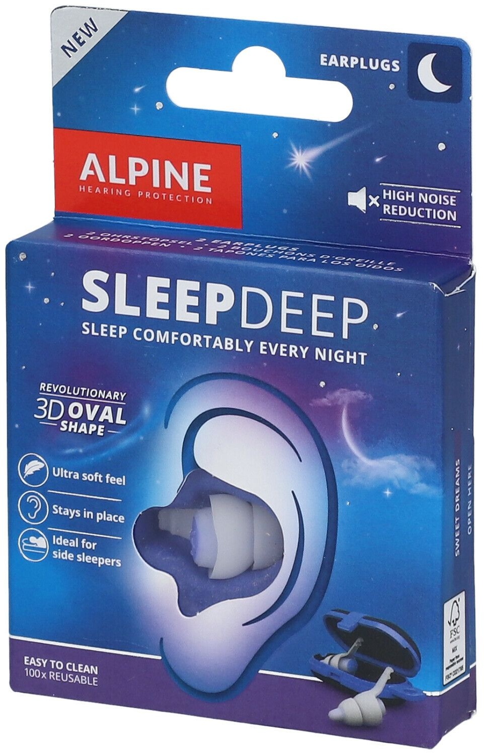 Alpine SleepDeep® Bouchon D'Oreille 1 pc(s) Autre
