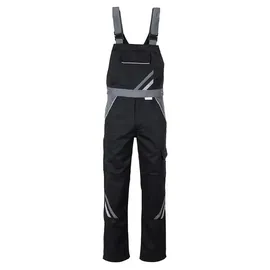 Planam Highline Latzhose schwarz/schiefer/zink