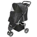 Trixie Buggy für Hunde 1 St Schwarz 47 × 100 × 80 cm