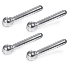 Ganter Normelemente 99,5-100-M12 Spannmutter Stahl 4 Stück