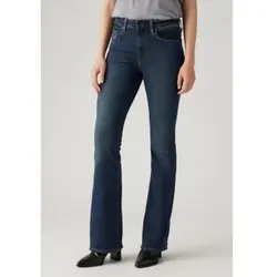 Levi's für Damen. A3410-0014 Jeans 726 Hr Flare Dark Indigo - Getragen in Navy (27/34), Blau, Lässig, Baumwolle, Denim, Nachhaltig