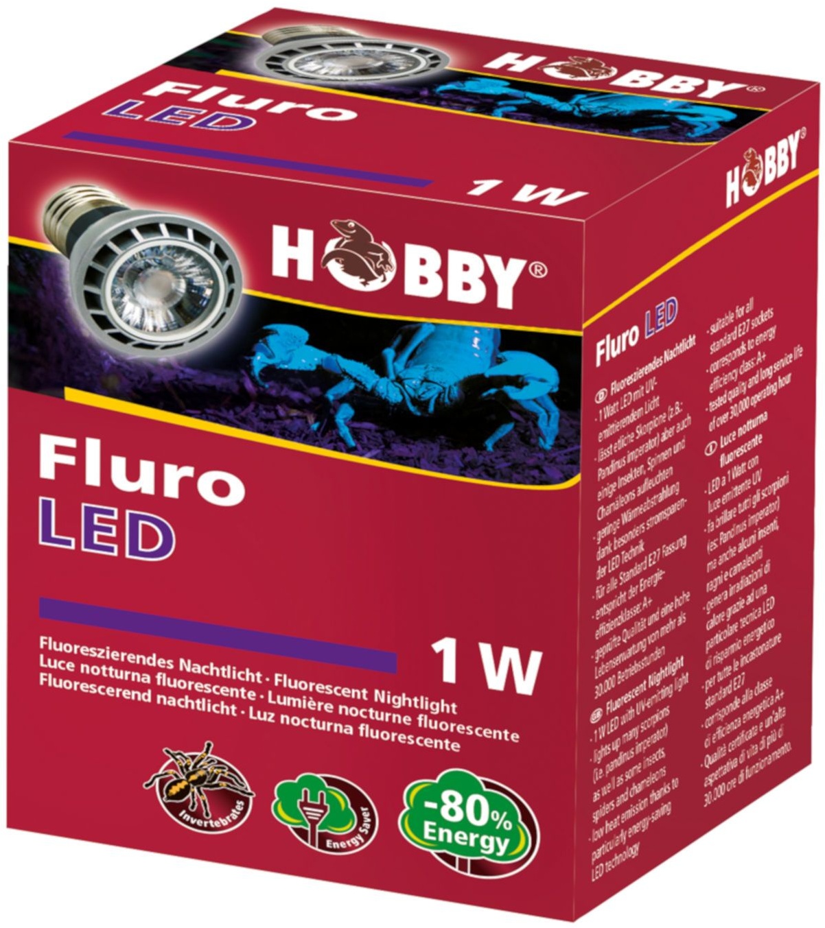 Hobby Fluro LED - Fluoreszierendes Nachtlicht 1 St