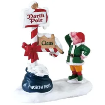 Lemax Merry Mailbox Figur Weihnachtsdorf Winterdorf