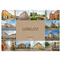 Calvendo Görlitz Impressionen (Wandkalender 2026 DIN A4 quer), CALVENDO