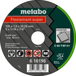 Flexiamant super 125x1,5x22,23 Keramik, Trennscheibe, gerade Ausführung (616196000)