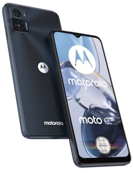Motorola moto e22 3/32 GB Android 12 Smartphone astro black PAVD0003SE