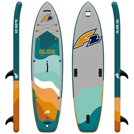 F2 SUP Board Stand Up Paddle Board Glide WS 10,8 Fuß Petrol