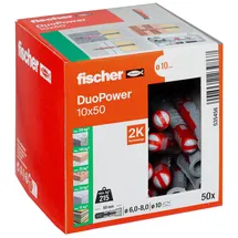 Fischer Dübel DuoPower 10 x 50 mm 50 Stück
