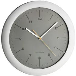 TFA-Dostmann 60.3512.10 Wanduhr Mechanische Wanduhr Kreis Grün, Silber