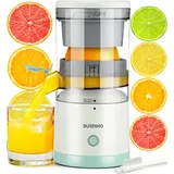 Zitronenpresse Elektrisch Orangenpresse Saftpresse Elektrisch Zitruspresse Tragbare USB-Aufladung Juicer Entsafter für Orange, Zitronen, Zitrusfrüchte