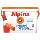 Alpina InnenWeiss matt 2,5 L Farbe Weiß Wandfarbe Streichen Universal