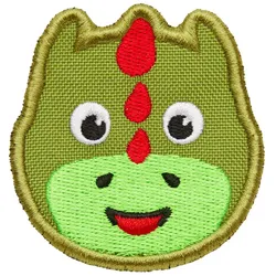Affenzahn Klett Badge | Accessoires Kinder für Kinder | Drache