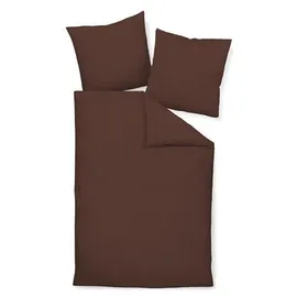 JANINE Colors 31001 schoko 135 x 200 cm + 80 x 80 cm