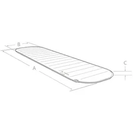 Vaude tour 5 m rote matratze