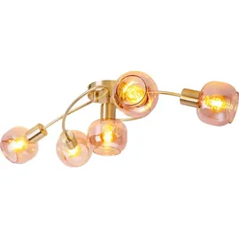 NÄVE Led-Deckenleuchte Libby 5 Messing