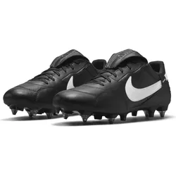 NIKE The Premier 3 SG-PRO Stollen-Fußballschuhe aus Känguru-Leder black/white 40.5