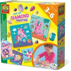 SES Creative Bastelset Mega Edelsteine 14027 Diamond Painting