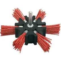 Verto 100 mm Nylonbürste Sternbürste