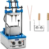 Royal Catering Waffeleisen für Eiswaffeln - 50 - 60 Waffeln/h - 47 x 112 mm -