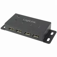Logilink USB 2.0 Hub mit 4-Ports aus Metall