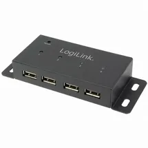 Logilink USB 2.0 Hub mit 4-Ports aus Metall