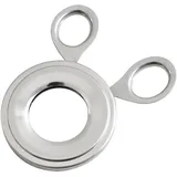 Edelstahl Eierköpfer für Rohe Eier, Egg Cutter Cutter Für Rohe Und Gekochte Küchenwerkzeug, Ermöglicht Sauberes und Einfaches Öffnen ohne Eierbruch, Zeitsparend, für Küche Frühstück Backen