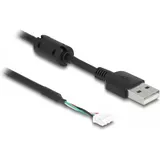 DeLock USB 2.0 1,5 m Schwarz