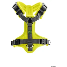 Hunter Maldon Hundegeschirr Limette/Grau L