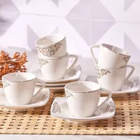 KARACA Espressotasse 0,08 l Weiß 6 St.