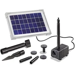 Solar Teichpumpe Palermo S, 3.5W, 300l/h, Gartenteich