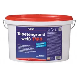 Pufas Tapetengrund weiß TW8 10 Liter