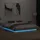 vidaXL Bettgestell mit LED Sonoma-Eiche 180x200 cm)