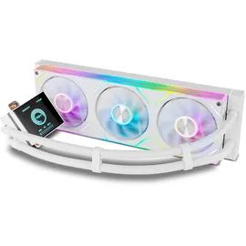 Nox-Xtreme NOX M-360 LCD White, CPU Wasserkühler, Mehrfarbig, Weiss
