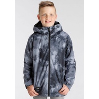 QUIKSILVER Outdoorjacke »MISSION PRINTED YOUTH JACKET«, Gr. 16 (170/176), anthrazit, , 89026233-16