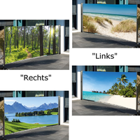 Westerholt Seitenmarkise mit Fotodruck Berge
