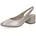 Slingpumps in TAUPE METALLIC Gr 39